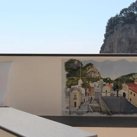 Casa La Fontana Intera Terrazzo Vista Mare Pogerola Апартаменты *
